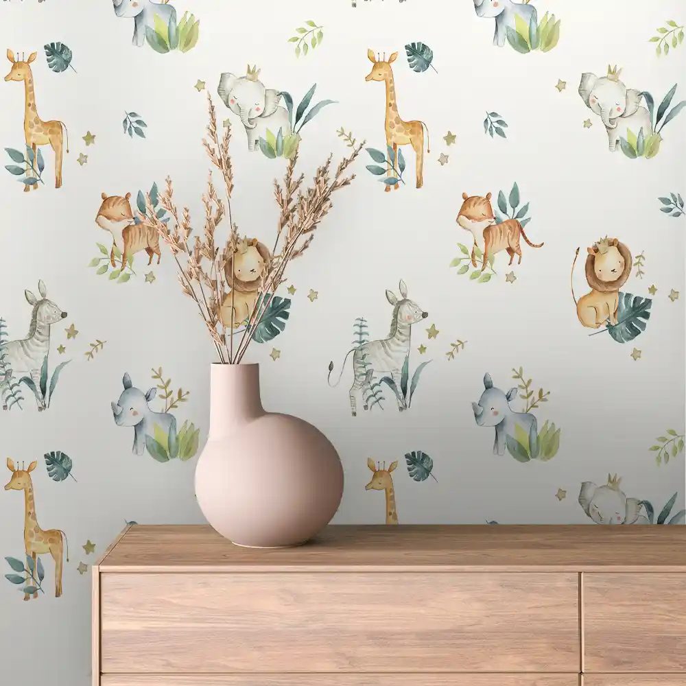 mural / 18 / ANIMAL WATERCOLOR