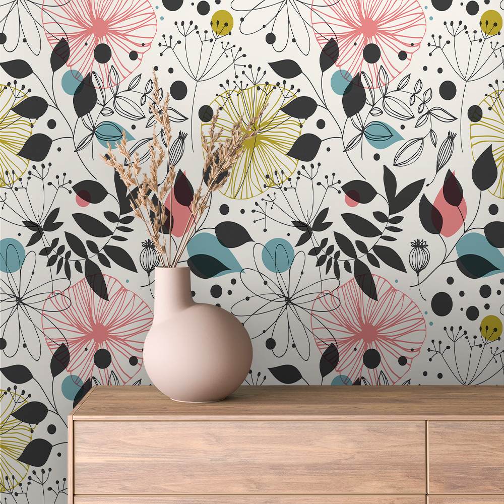 mural / FLORAL / 0122