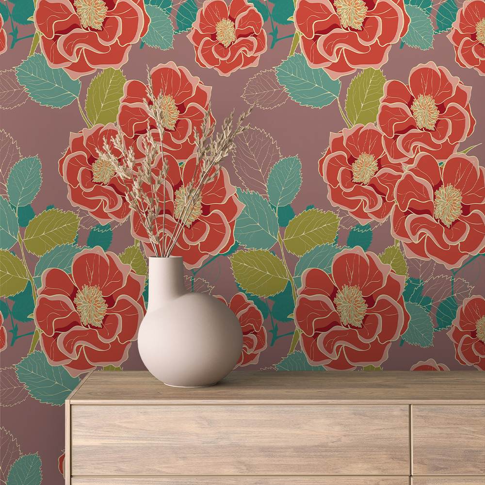 mural / FLORAL / 0125