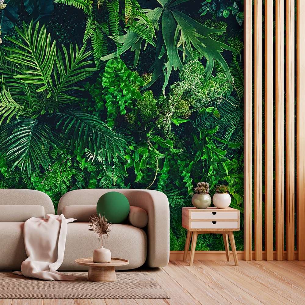mural / folhas / 60