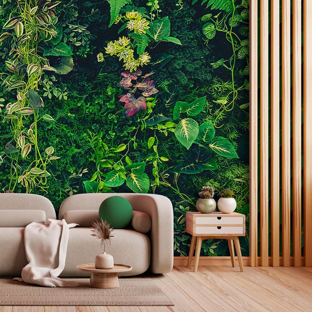 mural / folhas / 63