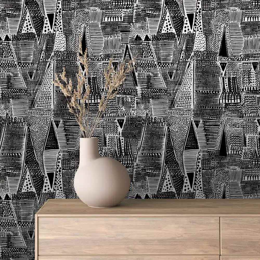 mural / 03 / GEOMETRIC BLACK