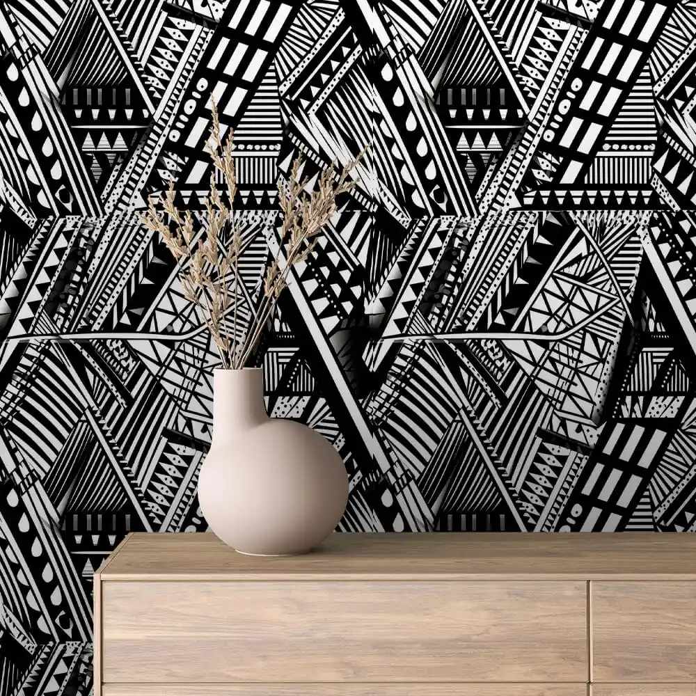 mural / 06 / GEOMETRIC BLACK