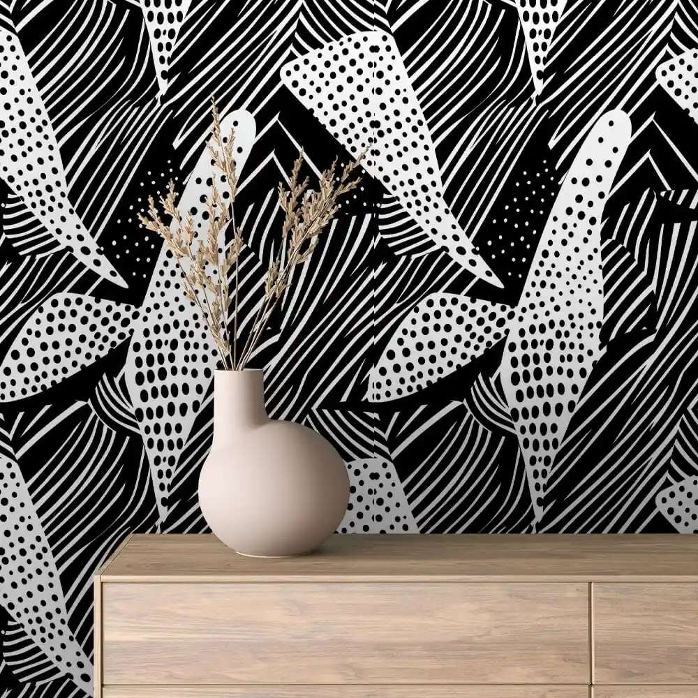 mural / 14 / GEOMETRIC BLACK
