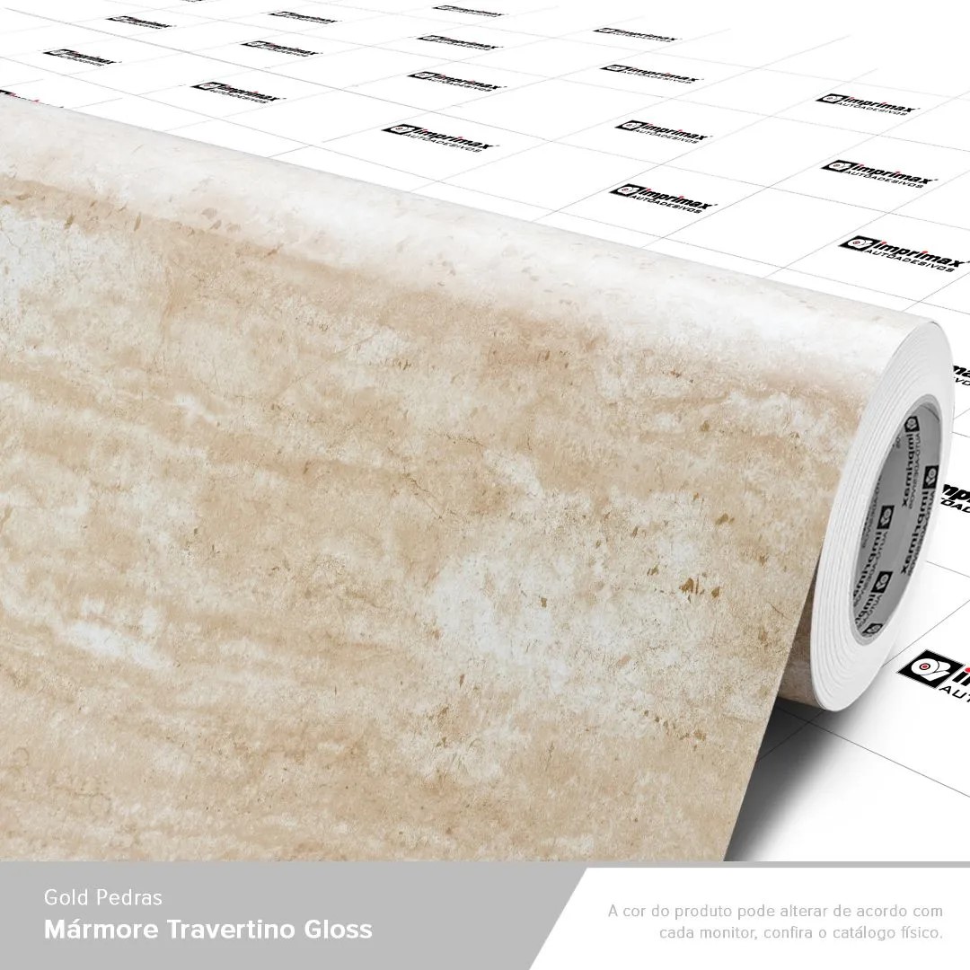Pedras Travertino Gloss 122cm