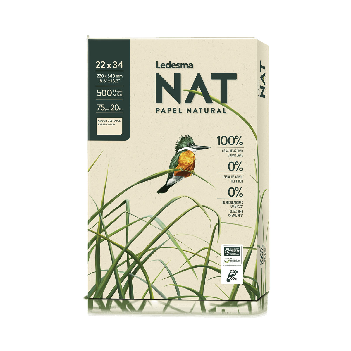 Nat 75g 22x34cm